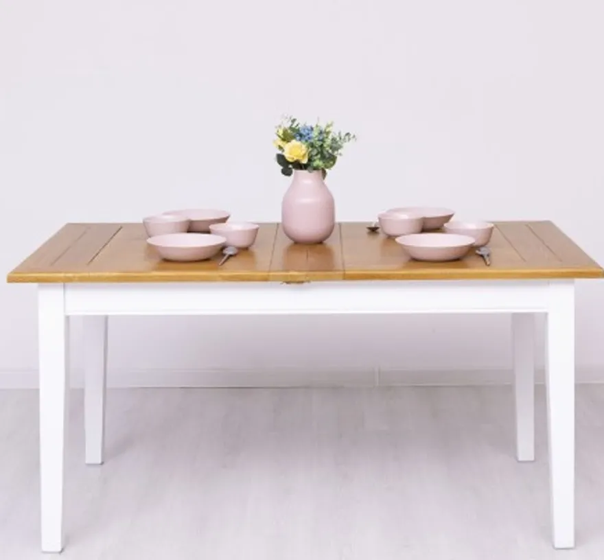 Casa Padrino Esstisch im Landhausstil, 160 x 90 x 78 cm