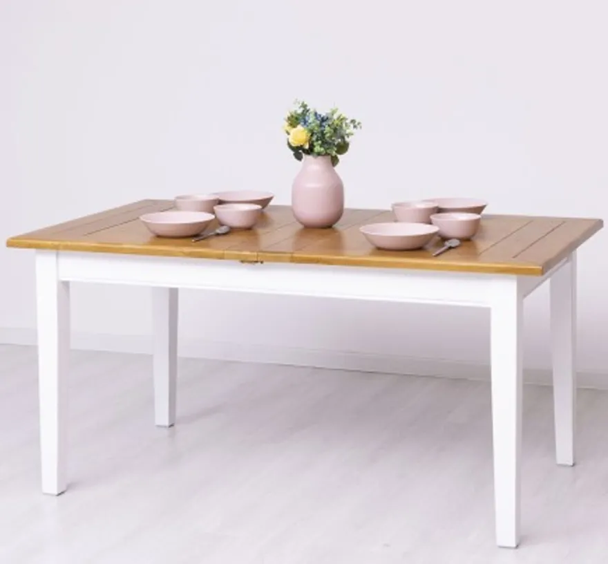 Casa Padrino Esstisch im Landhausstil, 160 x 90 x 78 cm