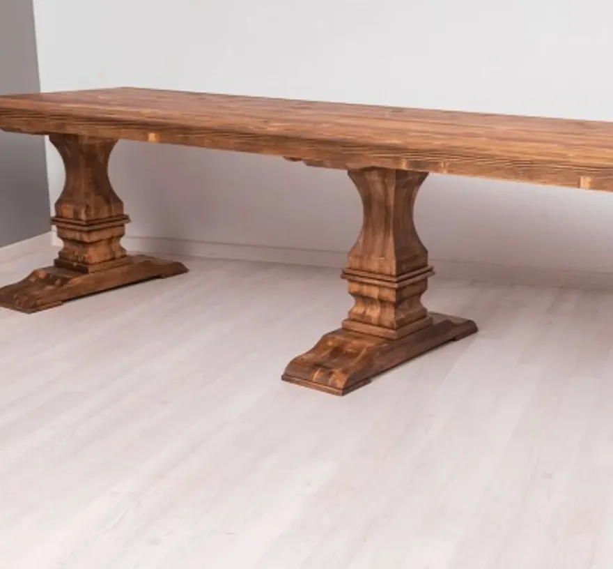 Casa Padrino Esstisch im Landhausstil, 365 x 100 x 78 cm