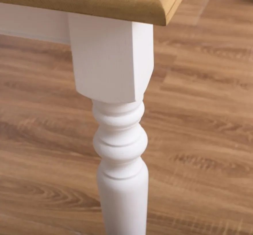 Casa Padrino Esstisch im Landhausstil, 180 x 90 x 78 cm