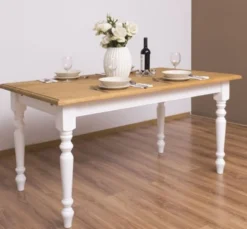 Casa Padrino Esstisch im Landhausstil, 180 x 90 x 78 cm