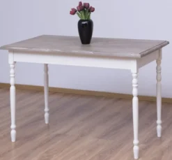 Casa Padrino Esstisch im Landhausstil, 120 x 70 x 78 cm