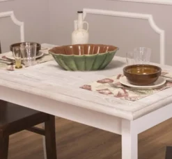 Casa Padrino Esstisch im Landhausstil, 120 x 70 x 78 cm