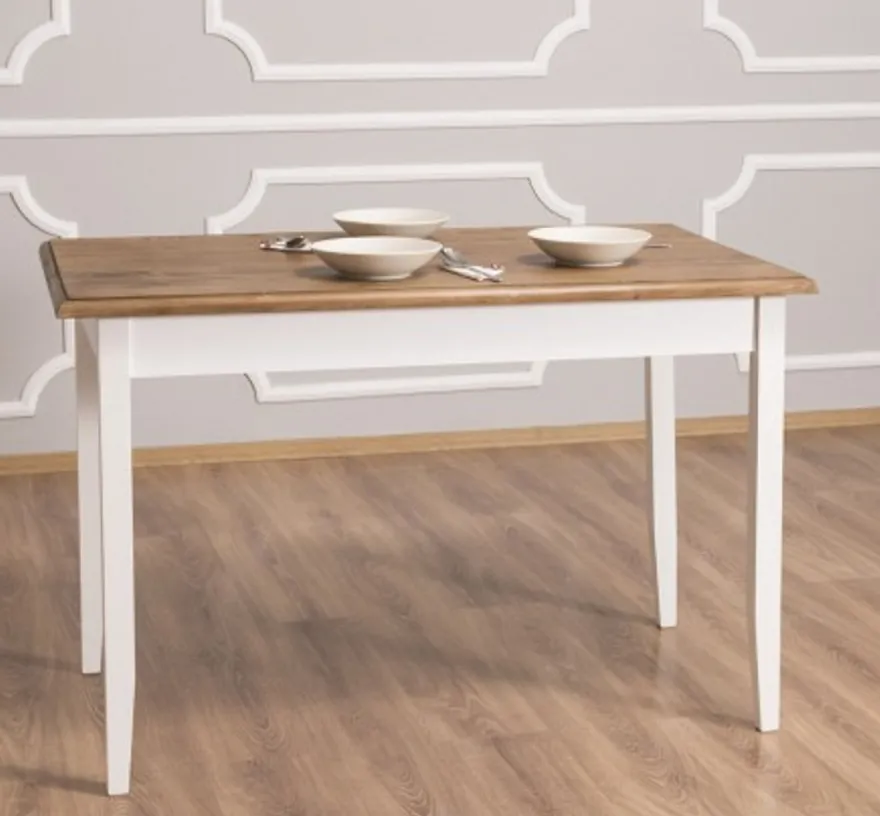 Casa Padrino Esstisch im Landhausstil, 120 x 70 x 78 cm