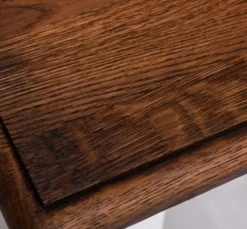 Casa Padrino Esstisch im Landhausstil mit Eichenholzplatte, 210 x 90 x 78 cm