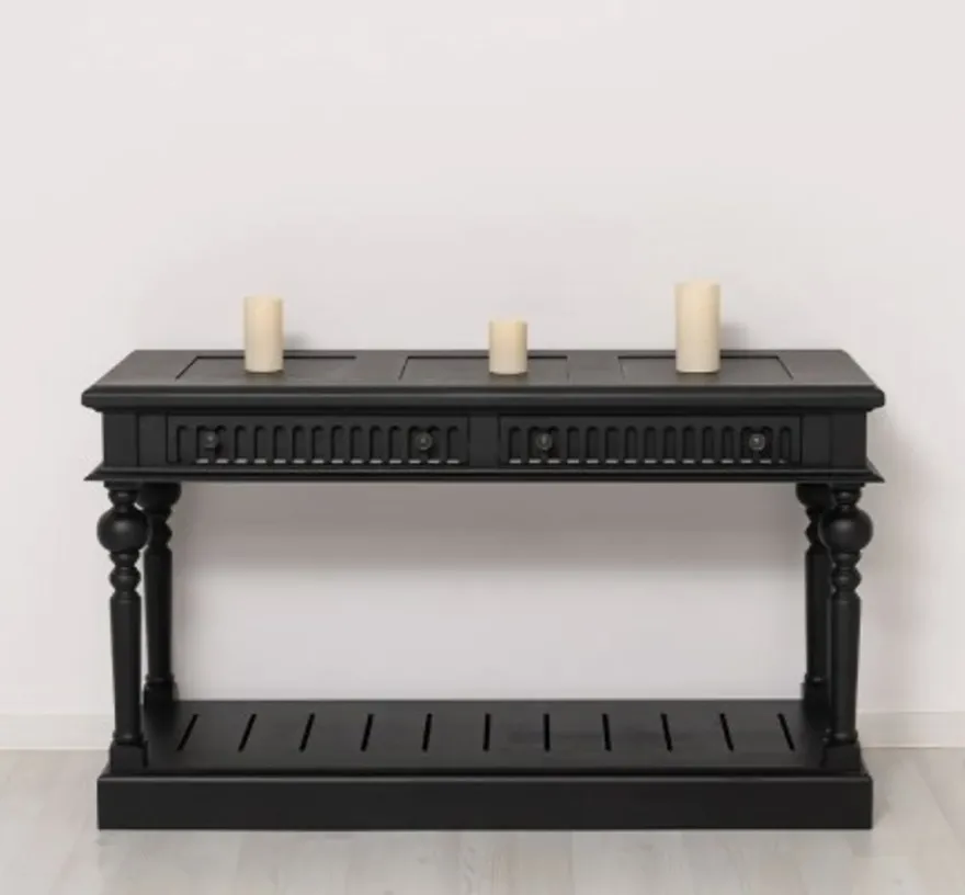 Casa Padrino Esstisch im Landhausstil, 140 x 50 x 80 cm