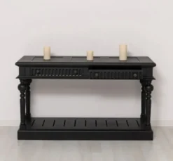 Casa Padrino Esstisch im Landhausstil, 140 x 50 x 80 cm