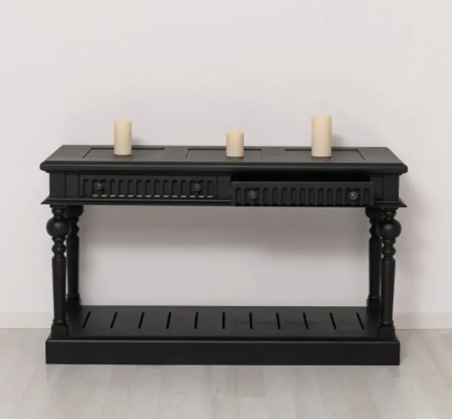Casa Padrino Esstisch im Landhausstil, 140 x 50 x 80 cm