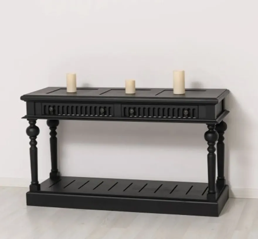 Casa Padrino Esstisch im Landhausstil, 140 x 50 x 80 cm
