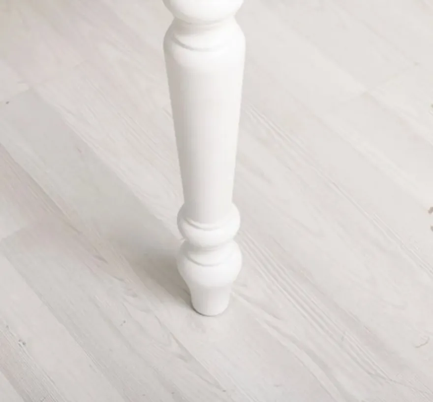 Casa Padrino Esstisch im Landhausstil Weiß, 180 x 90 x 78 cm