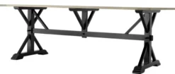 Casa Padrino Esstisch 220 x 100 x H. 79 cm - Luxus Esszimmermöbel
