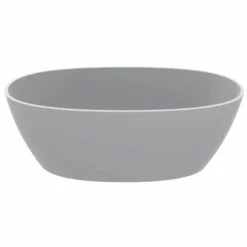 Casa Padrino Freistehende Luxus Badewanne Hochglanz Weiß 169,4 cm - Badezimmer Möbel