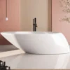 Casa Padrino Freistehende Luxus Badewanne Hochglanz Weiß 205 cm - Made in Italy