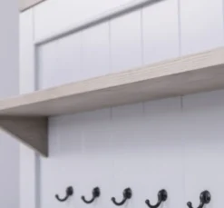 Casa Padrino Garderobe im Landhausstil, 100 x 19 x 120 cm