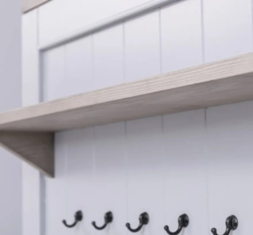Casa Padrino Garderobe im Landhausstil, 100 x 19 x 120 cm