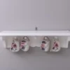 Casa Padrino Garderobe im Landhausstil, 70 x 25 x 16 cm
