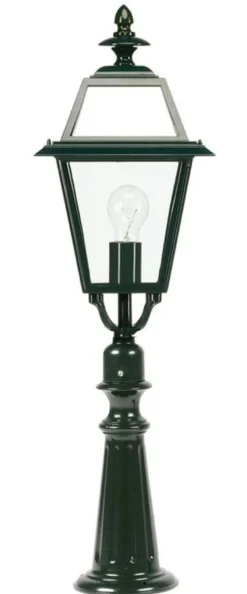 Casa Padrino Gartenlaterne / Gartenlampe - Verschiedene Farben - 25 x 25 x H. 74 cm - Nostalgische Außenleuchte