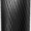 Casa Padrino Glas Teelichthalter Schwarz Ø 20 x H. 36 cm - Luxus Windlicht