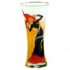Casa Padrino Handgearbeitete Glasvase T. Lautrec Jane Avril 1, Höhe 29 cm - Exklusive Kunst-Vase aus der Tettau Porzellanfabrik