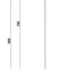 Casa Padrino Hängeleuchte Silber Ø 20 x H. 17,5 cm - Hängelampe mit rundem Lampenschirm und feinsten Kristall Behängen