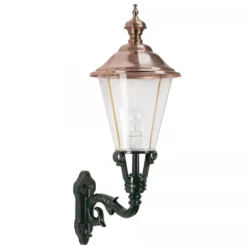 Casa Padrino Jugendstil Außenwandleuchte 29 x 35 x H. 80 cm - Verschiedene Farben - Nostalgische Wetterfeste Außenleuchte