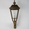 Casa Padrino Jugendstil Außenwandleuchte 21 x 39 x H. 70 cm - Bronze - Nostalgische Wetterfeste Außenleuchte