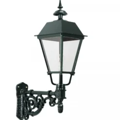 Casa Padrino Jugendstil Außenwandleuchte 30 x 59 x H. 100 cm - Verschiedene Farben - Nostalgische Wetterfeste Außenleuchte