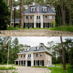 Casa Padrino Jugendstil Außenwandleuchte 22 x 36 x H. 80 cm - Verschiedene Farben - Nostalgische Wetterfeste Außenleuchte