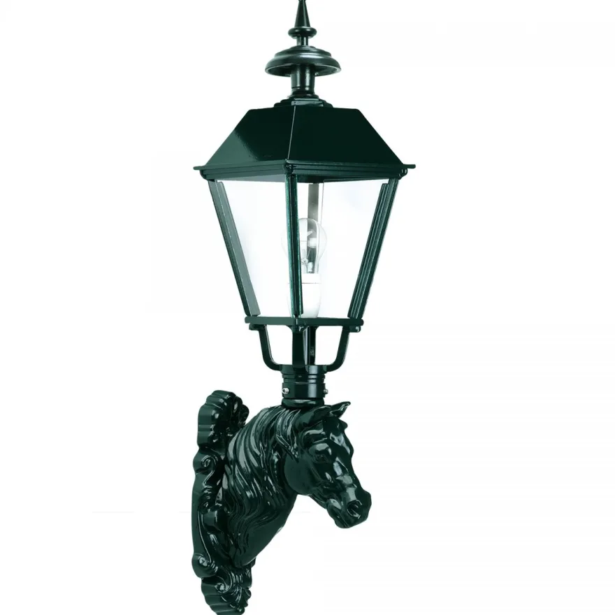 Casa Padrino Jugendstil Außenwandleuchte 22 x 25 x H. 90 cm - Verschiedene Farben - Nostalgische Wetterfeste Außenleuchte