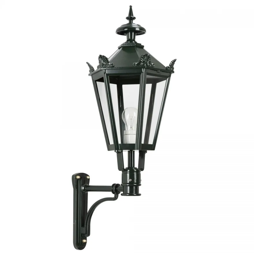 Casa Padrino Jugendstil Außenwandleuchte 29 x 39 x H. 85 cm - Verschiedene Farben - Nostalgische Wetterfeste Außenleuchte