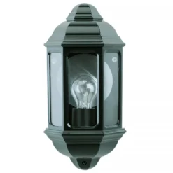 Casa Padrino Jugendstil Außenwandleuchte 18 x 10 x H. 36 cm - Verschiedene Farben - Nostalgische Wetterfeste Außenleuchte
