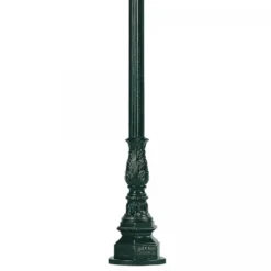 Casa Padrino Jugendstil Gartenlaterne 42 x 29 x H. 248 cm - Verschiedene Farben - Nostalgische Wetterfeste Außenleuchte