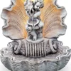 Casa Padrino Jugendstil Gartenbrunnen Grau 92 x 86 x H. 107 cm