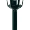 Casa Padrino Jugendstil Gartenlaterne / Gartenlampe 20 x 20 x H. 80 cm - Verschiedene Farben - Nostalgische Wetterfeste Garten Terrassen Außenleuchte