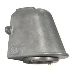 Casa Padrino Jugendstil Hofleuchte 8 x 9 x H. 10 cm - Silber - Nostalgische Wetterfeste Außenleuchte