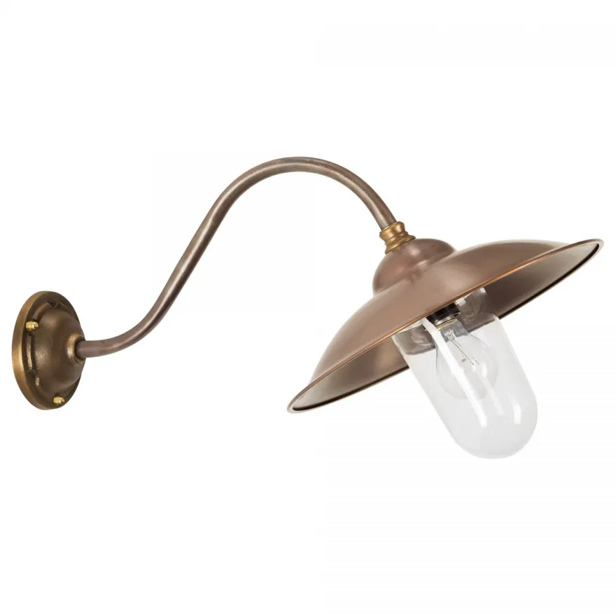 Casa Padrino Jugendstil Hofleuchte 35 x 58 x H. 35 cm - Bronze - Nostalgische Wetterfeste Außenleuchte