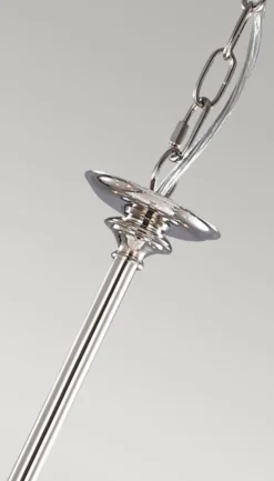 Casa Padrino Jugendstil Kristall Kronleuchter Silber Ø 82 x H. 75 cm - Runder Metall Kronleuchter - Barock & Jugendstil Wohnzimmer Kronleuchter - Barock & Jugendstil Leuchten