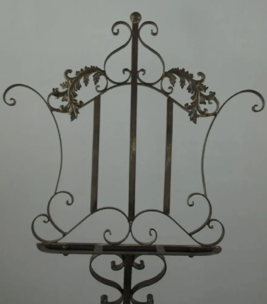 Casa Padrino Jugendstil Notenständer Rost H. 135 cm - Barock & Jugendstil Deko Accessoires
