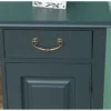 Casa Padrino Jugendstil Sideboard mit Regalfächern - Dielen Schrank Kommode Landhaus Stil