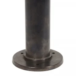Casa Padrino Jugendstil Sockelleuchte 13 x H. 50 cm - Bronze - Nostalgische Wetterfeste Außenleuchte