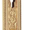 Casa Padrino Jugendstil Türgriff / Türknauf Set Französisches Gold 7 x H. 50,5 cm - Luxus Qualität