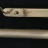 Casa Padrino Jugendstil Wandleuchte aus Metall in Bronze, 69 x 12 cm, elegante Wandlampe für stilvolles Wohnambiente