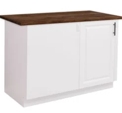 Casa Padrino Küchenschrank im Landhausstil mit 1 Tür, 120 x 60 x 89 cm
