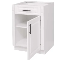 Casa Padrino Küchenschrank im Landhausstil mit 1 Tür und 1 Schublade, 60 x 58 x 85 cm