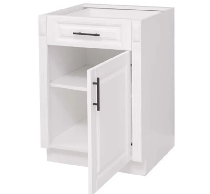 Casa Padrino Küchenschrank im Landhausstil mit 1 Tür und 1 Schublade, 60 x 58 x 85 cm