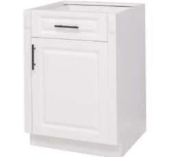 Casa Padrino Küchenschrank im Landhausstil mit 1 Tür und 1 Schublade, 60 x 58 x 85 cm
