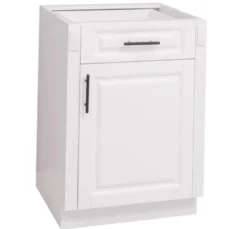 Casa Padrino Küchenschrank im Landhausstil mit 1 Tür und 1 Schublade, 60 x 58 x 85 cm