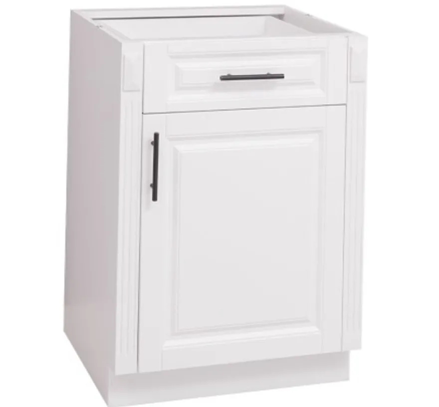 Casa Padrino Küchenschrank im Landhausstil mit 1 Tür und 1 Schublade, 60 x 58 x 85 cm