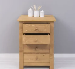Casa Padrino Küchenschrank im Landhausstil mit 4 Schubladen, 67 x 65 x 90 cm