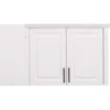 Casa Padrino Küchenschrank im Landhausstil mit 2 Türen, 120 x 35 x 65 cm
